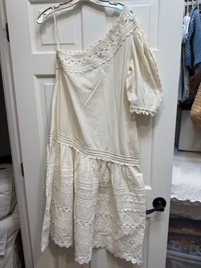 Sea New York Cream Ric Rac Ryleigh Dress